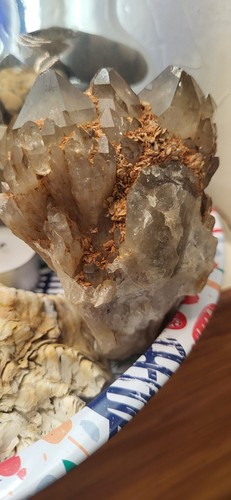 Natural smokey citrine - smokey, in