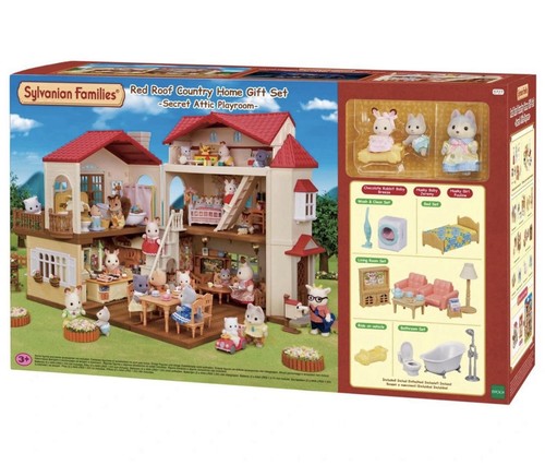 Sylvanian families house red - house,