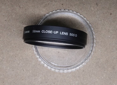Canon 58mm close lens 500 - lens,