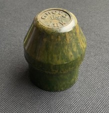 Vintage Bakelite Onoto the Ink Bottle Holder - Green