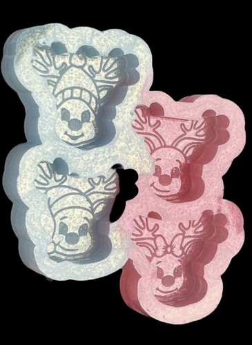 Christmas reindeer silicone - christmas,