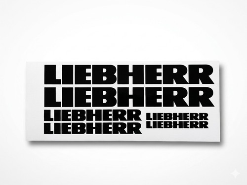 Liebherr decal sticker set - liebherr,