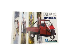 PIAGGIO APE CROSS orig c1998 UK Mkt Small Van Truck Sales Brochure - Reliant