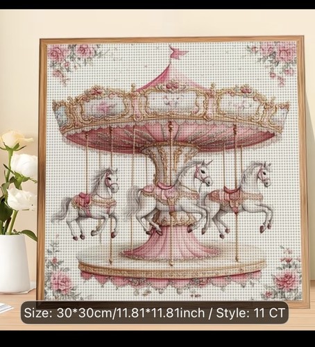 Carousel horses complete - carousel,