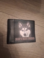 Husky Mans Best Friend Wallet