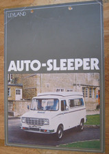 LEYLAND SHERPA AUTO-SLEEPER MOTORHOME BROCHURE. 4 PAGE.