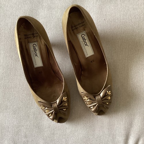 Ladies gabor leather shoes - ladies,