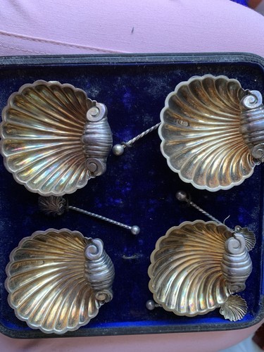 Sterling silver scalloped - silver,