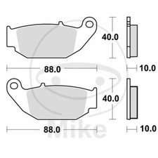 TRW LUCAS STANDARD BRAKE PADS