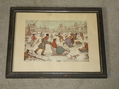 Anton pieck print sleigh - pieck, print.