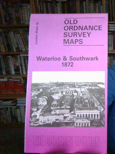 Map waterloo and - of, southwark
