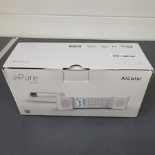 Alcatel ePure Iconic Cordless Phone With Classic Design Graphic Display  White