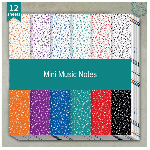 Mini music notes craft - music,