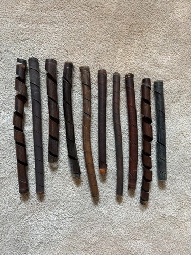 Leather grips for antique - leather,