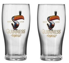 Guinness Toucan Pint Glasses 2