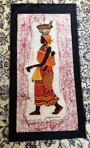 Vintage real wax batik - real,