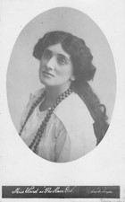 POSTCARD - EDWARDIAN ACTRESS - MISS WARD AS THE SLAVE GIRL