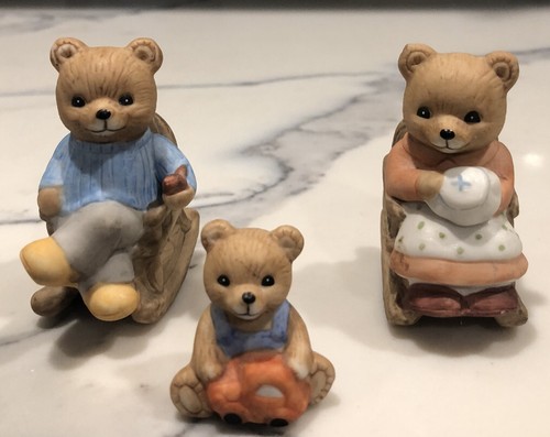 Homco three bears dad - and, mom