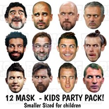 Football Face Masks x12 Party