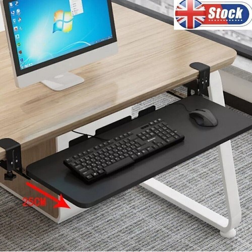 Keyboard tray under desk pull - keyboard,