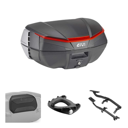 Givi v49 air black orange - black,