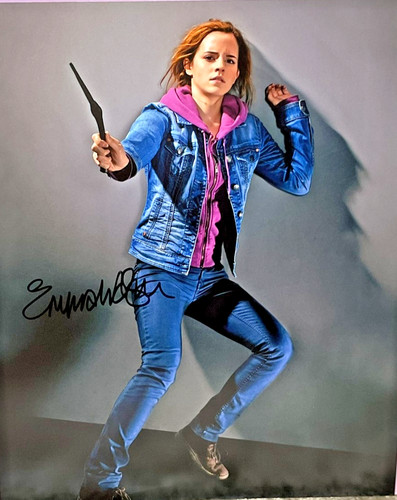 Super emma watson hand signed - watson,