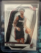 Kel’el Ware White Lazer White Velocity Prizm Miami Heat RC Rookie Card /275 #248