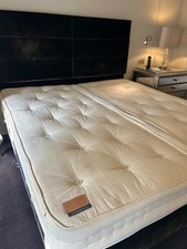 SAVOIR No.3 "The Superior" / Super Kingsize/ Zip-linked Bed / Topper / Headboard