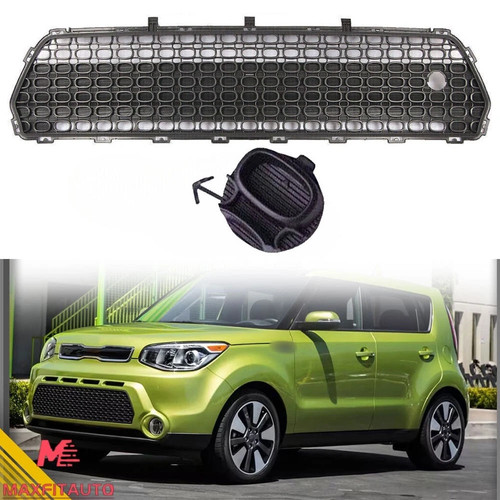 Front bumper center grille - front,