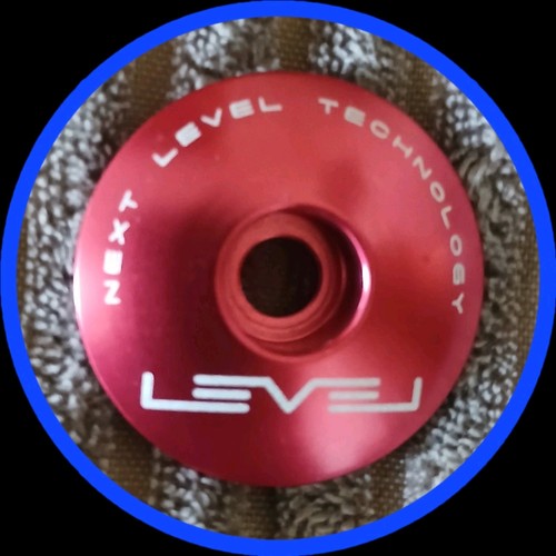 Red 44mm tapered headset - tapered,