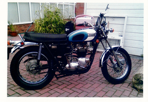 Triumph tr6c cycle - triumph, m/cycle
