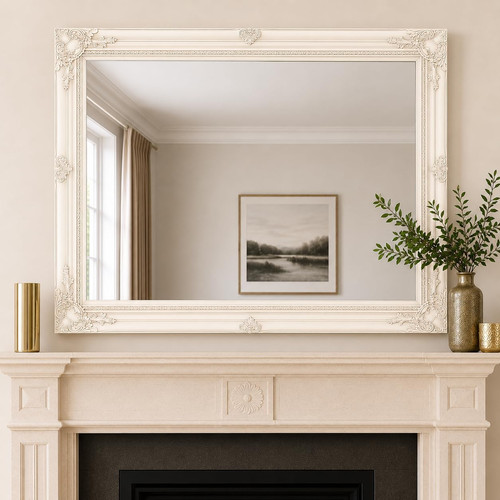 Large wall mirror antique - large,