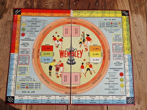 Vintage 1950s wembley board - 1950s,