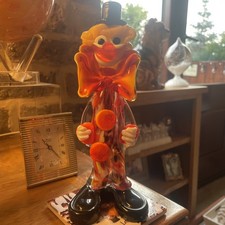 Murano Glass Clown Figurine