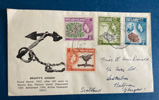 Postal History Pitcairn Islands 1958 Cover to Glasgow, Scotland