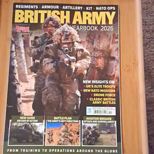 British army yearbook - british,