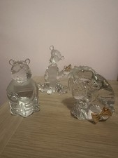 3 x Lenox Disney Crystal