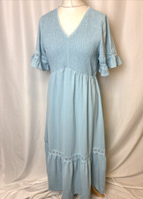 Grace Karin Puff Sleeve Midi