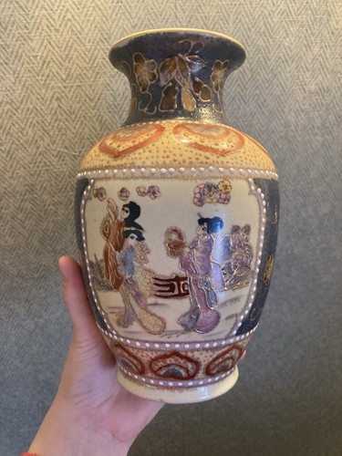 Japanese satsuma style pottery - satsuma-style,