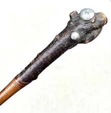 Vintage Antique Wood Silver