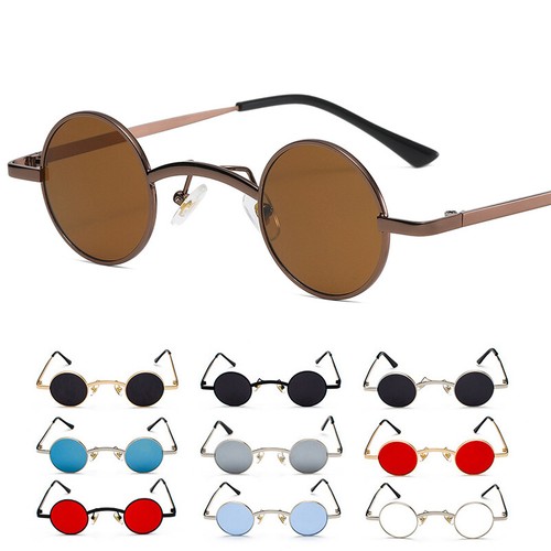 Vintage round sunglasses - round,