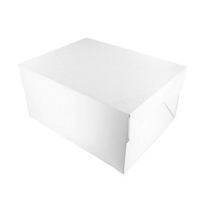 Oblong White Cake Boxes