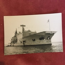 HMS TIGER Tiger class Cruiser (Stern view 1977) Royal Navy. Wright & Logan photo