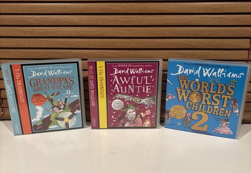 David walliams audio book - book, cd