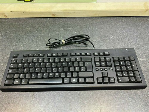 Keyboard black usb pr1101u - keyboard,