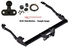 Tow Bar for Vauxhall Vivaro Van 2001 to 2014 Flange Ball Tow Bar with 12N Socket