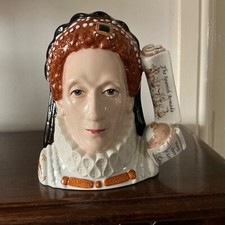 Royal Doulton Large Character Jug Queen Elizabeth 1