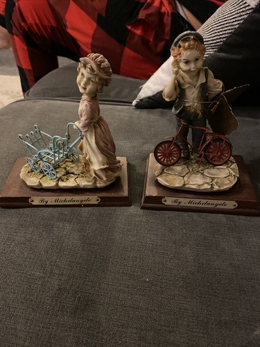 Michelangelo vintage figurines - vintage,