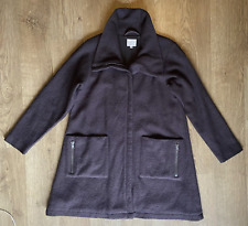 The Masai Clothing Company  100% Wool Purple Lined Coat M
