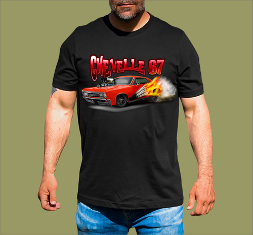 Cartoon chevelle shirt - 67, t-shirt